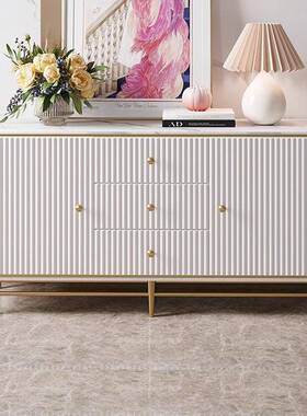 TK922#餐边柜新轻奢现代简大理餐边柜餐厅ILX茶水石台卧后室约电