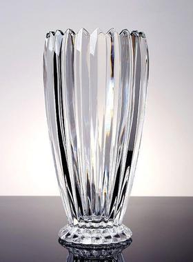 好看有档次透贵水晶玻明璃插花鲜花富竹花瓶的77744907轻奢插花餐