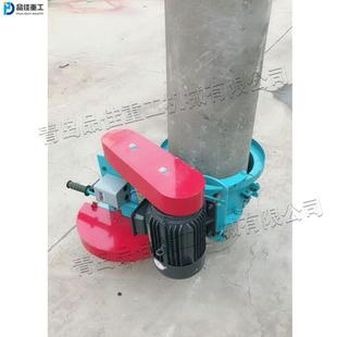 建筑凝土切割截机管600m201m小型卡箍式切桩机混水泥电线杆桩机
