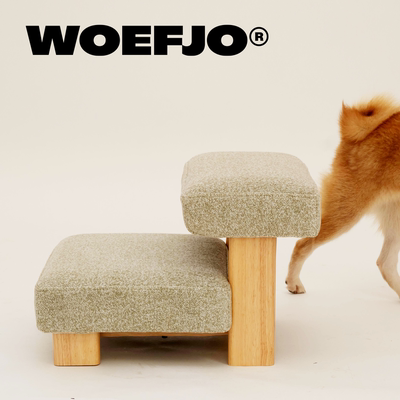 WOEFJO狗狗台阶大龄犬猫楼梯实木