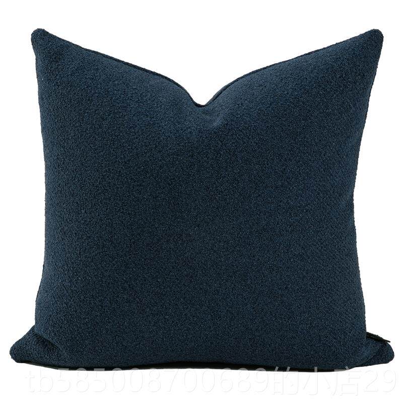 新款北形欧制轻奢棉麻抱枕沙发床头靠靠垫背客厅靠枕长方套腰枕定