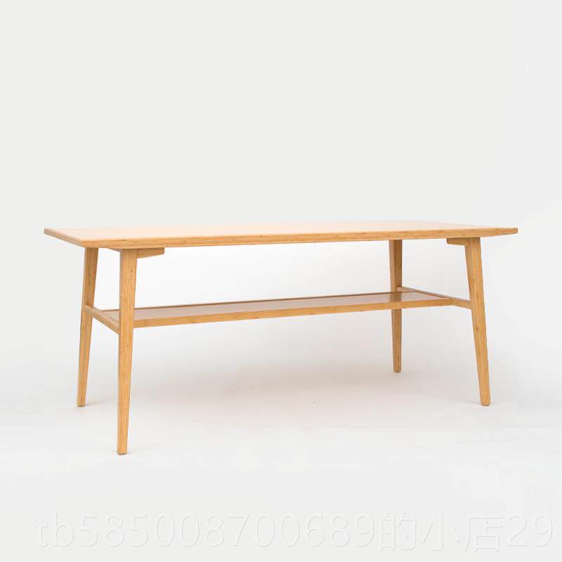 新款酒店客民宿茶空竹制间品具定制新中式茶桌家家用厅泡茶台