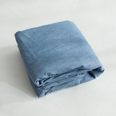 全棉色织水洗棉床单品ZQO单单件床思笠床床垫保护套罩席梦床罩纯