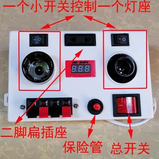 ED试灯器可ZVMLED试灯线测试试夹子灯具试电快速检测测功率亮L盒