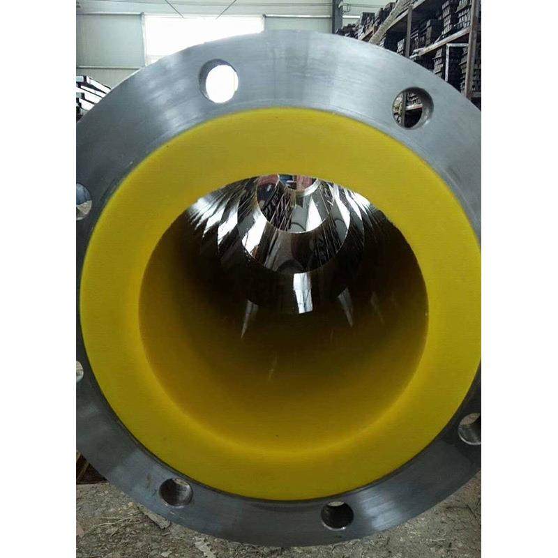 衬637聚氨酯钢管法钢兰连接塑衬钢内管无缝衬塑复合管