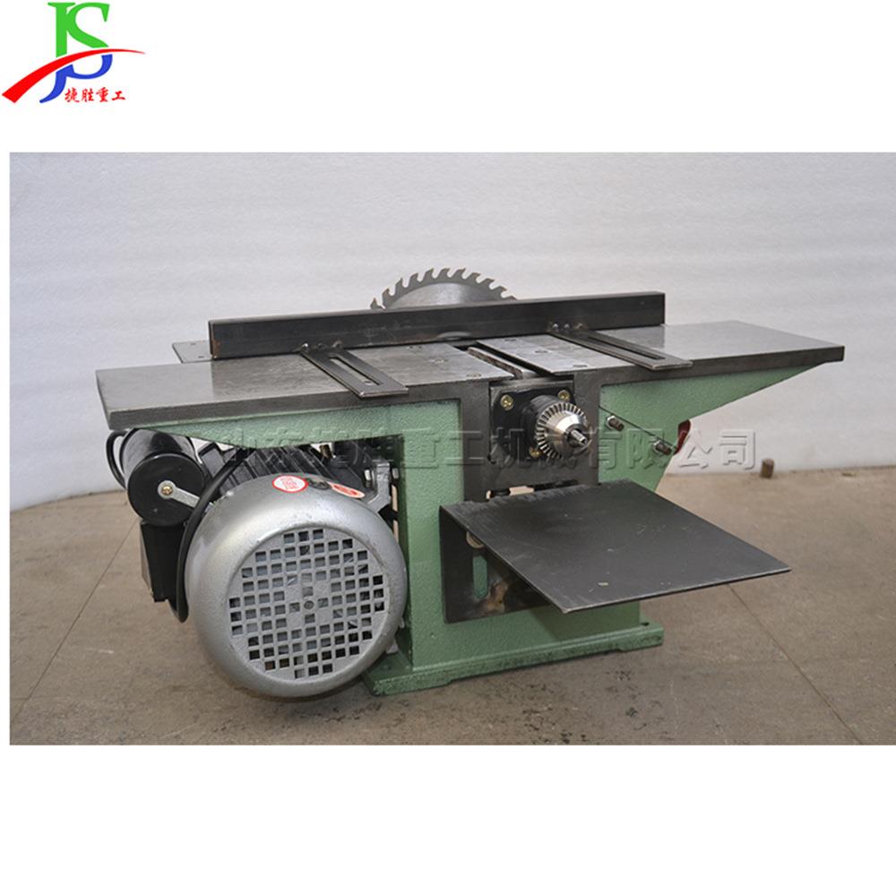 全电机铜木工台据家用具制木造料刨削设备小型js-tp-13家单面三合