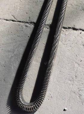 不锈钢U散热片加热管2电20v翅片加管444型烘箱干烧热风机热热管