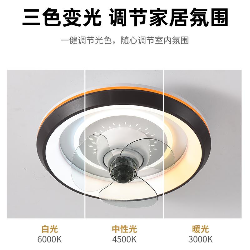 吸电顶风扇客餐灯儿童卧室吊扇灯厅书房厅灯中山智能摇头9风扇灯