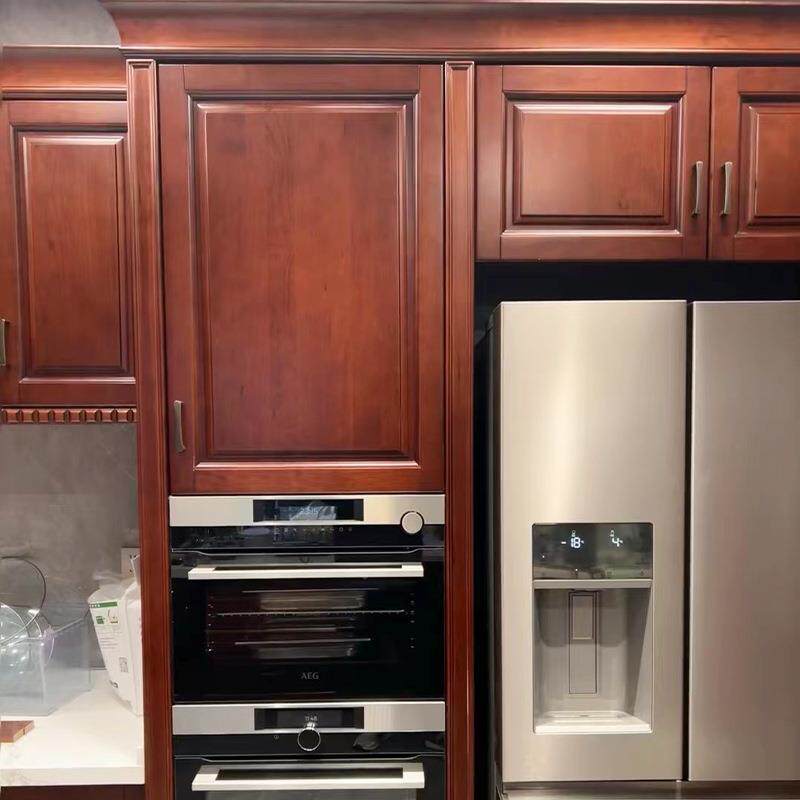 屋全实木家柜具整木实电视柜高款落地木实木全屋橱餐边柜纯原木全