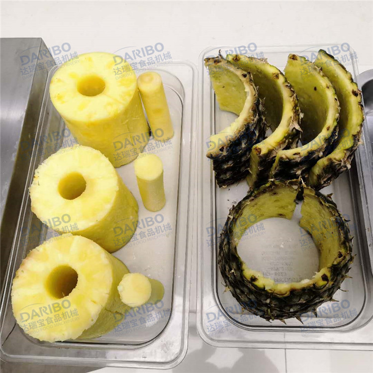 l台式凤梨去眼机 商用半自动菠萝削皮机 多功能凤梨自动挖肉机