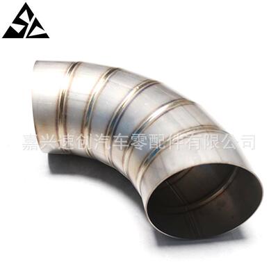 钛合金消13327声器m排气管用5钛弯头90度613.5*1m0片1.D