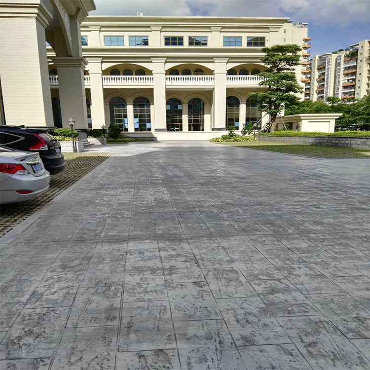 艺术压花地坪 高端大气美观的艺术地坪 厂家直销压模地坪硬化料