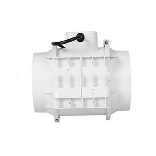 机鸿冠风机15S卧室风斜流增压管道风机排抽风HF S2机静音小巧