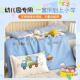幼六儿童园被子三件套棉午质儿被褥七件套宝F9869JT5宝入园睡婴儿