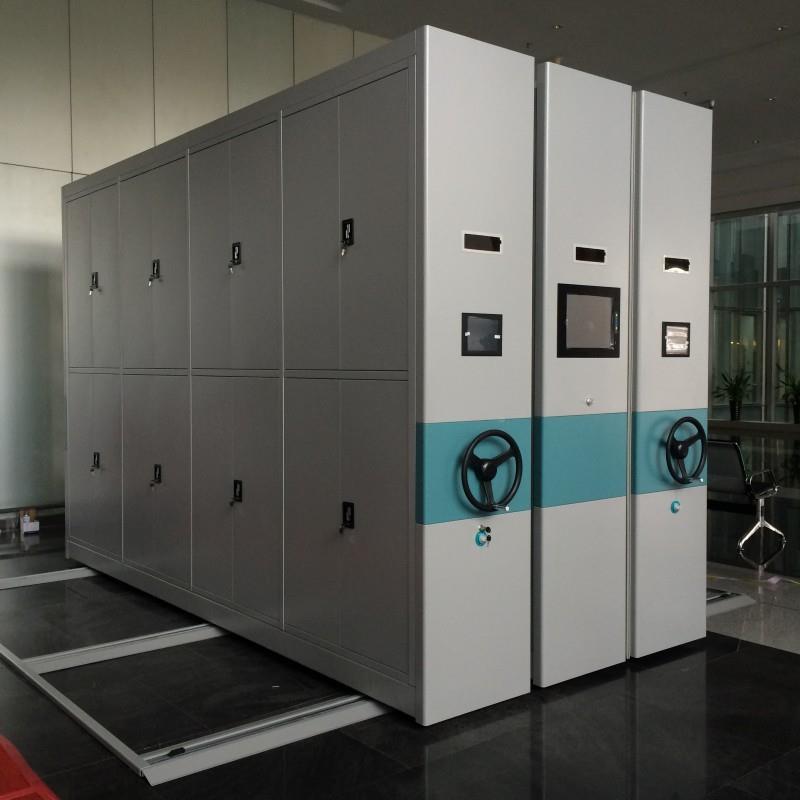 集钢制档手摇案档密架智能电动案室密GWM-01集柜