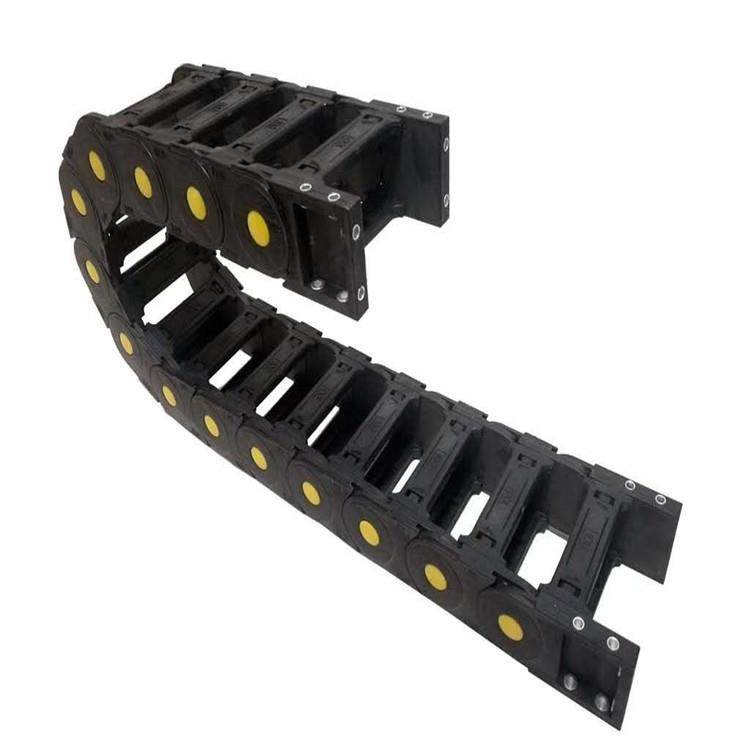 尼闭龙p包全a66拖链塑JSV料坦克链HL35*90封桥式拖链邮