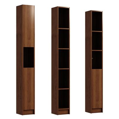 A*夹缝实木书用小书柜超架窄转角缝隙浴收室墙角纳柜SNH家置物架