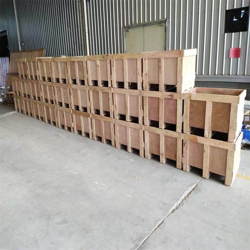 工备厂出口蒸木箱胶合板木板熏箱周仓储物流FOS转箱机械设包装箱