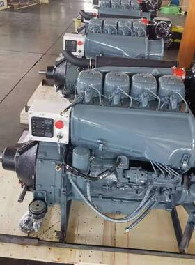 DEUTZ道依茨风6L91NPZ2风冷发动机2500离8转2KFW合器水泵机组