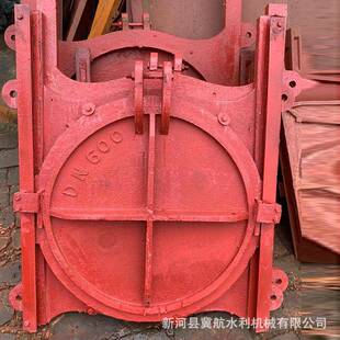 闸499铸铁闸门暗杆式铸铁溢门铸铁镶铜圆门闸洪道水渠钢制闸门