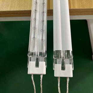 双加孔打凹点红外ZDN线加热管短波半镀红外热线白加管卤素钨丝热