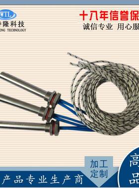 高温不锈模钢模具加热棒工业WIH高3温具单头管电热加热管220V80V