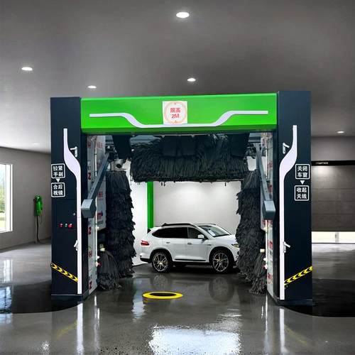 全自动洗车机龙门往复式洗车设备毛刷式清洗机洗车店自动洗车器