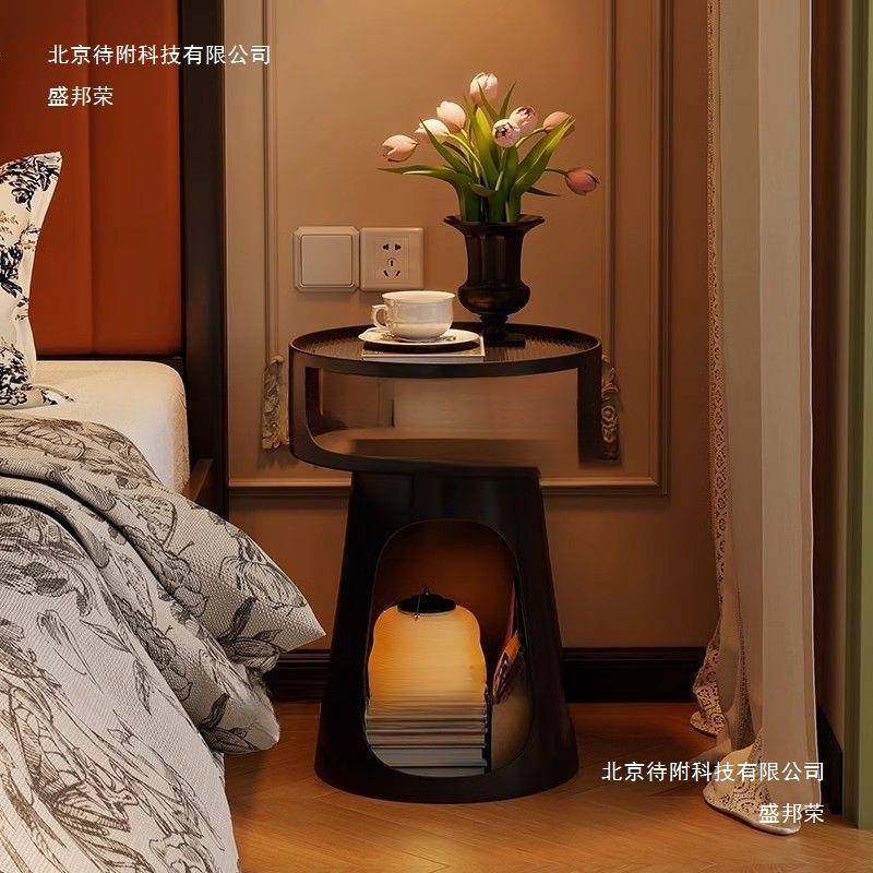 法式复古床头柜铁艺卧室简约床边柜小户型沙发边几创意床头置物架,基础建材,脚轮/万向轮,淘宝优惠券,粉丝福利购,淘宝优惠卷