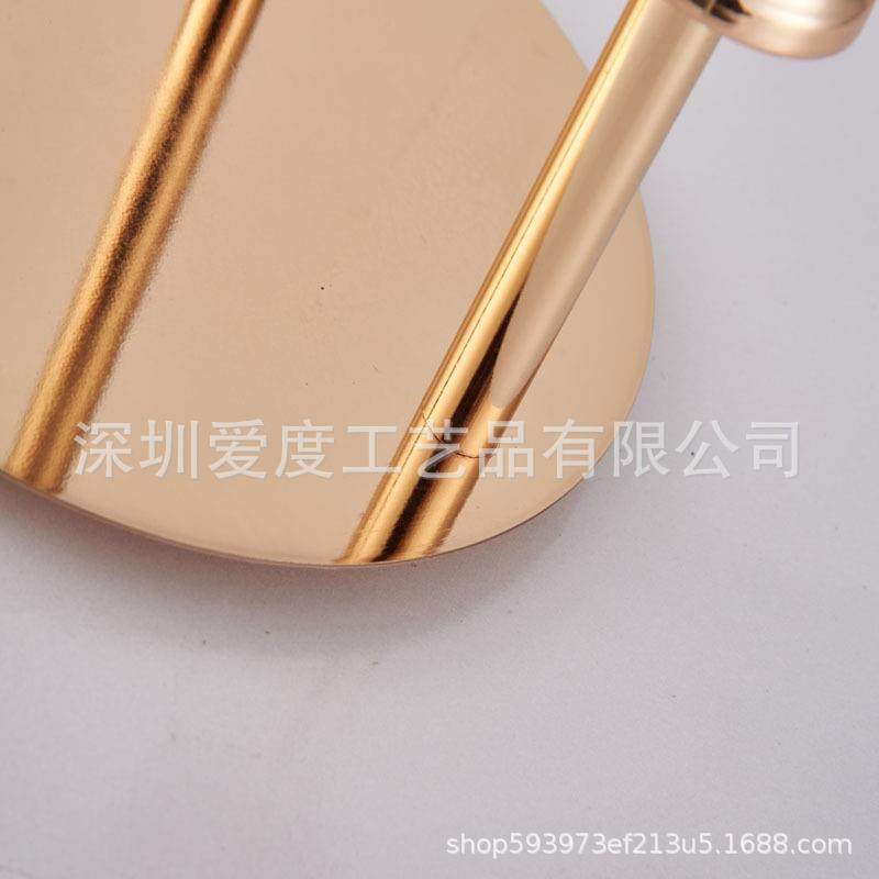 新款欧式餐桌婚庆道具铁艺电镀3头蜡烛灯酒店布置装饰摆件,节庆用品/礼品,陪嫁用品套装,淘宝优惠券,粉丝福利购,淘宝优惠卷