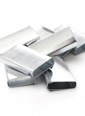 高品质塑扣江苏镀锌白色手工刻字包装扣防锈铁皮手动固定锁扣现货