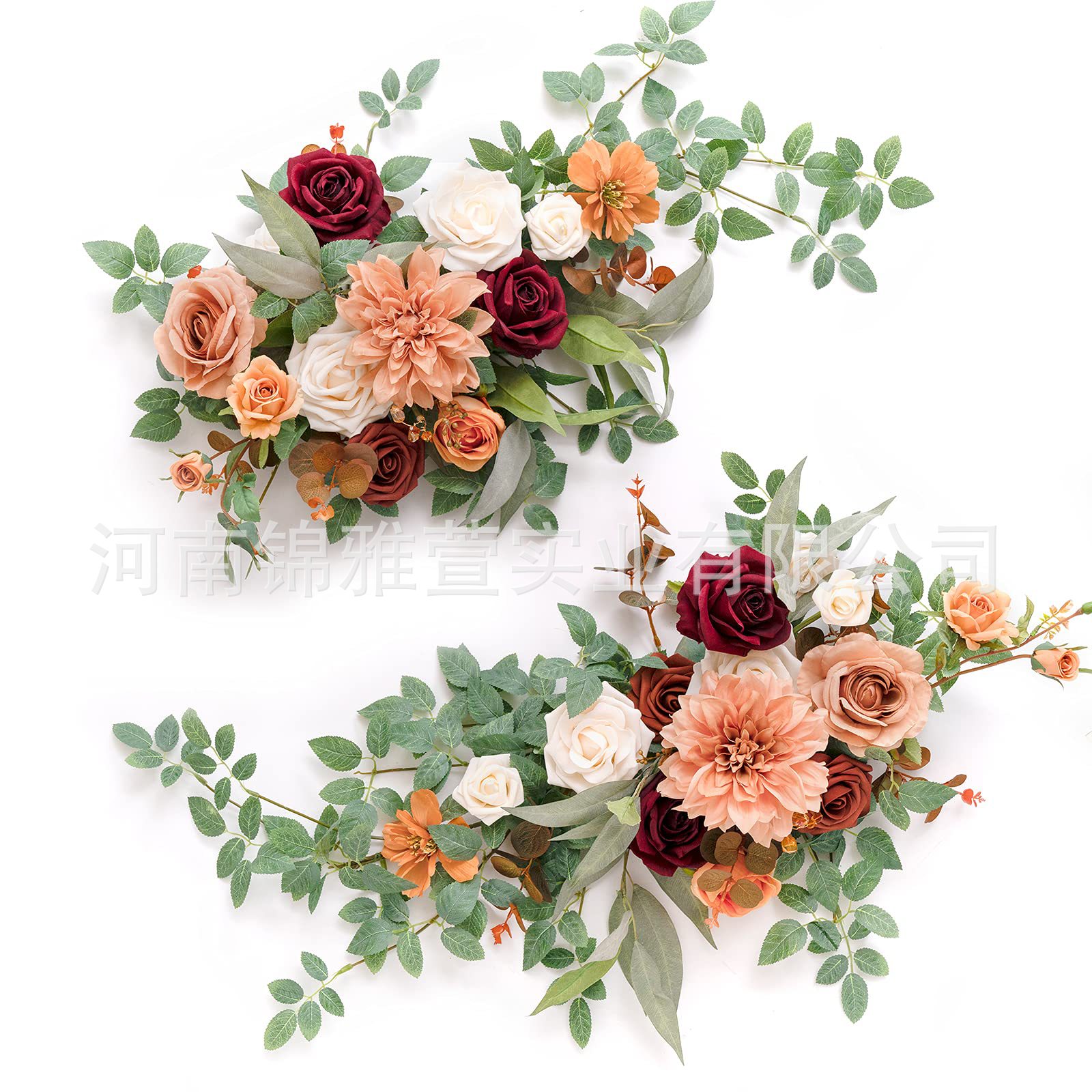 仿真桌花婚车拱门2件套