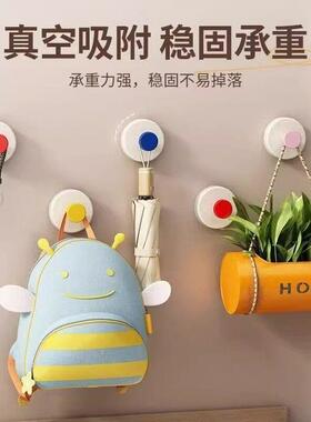 【下单立减50】升级吸盘挂钩多巴胺多彩无痕强力承重粘免打孔MD3