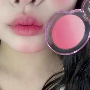 渐层腮红淡颜天菜低饱和度乌木玫瑰持久不脱妆少女感高显色腮红盘