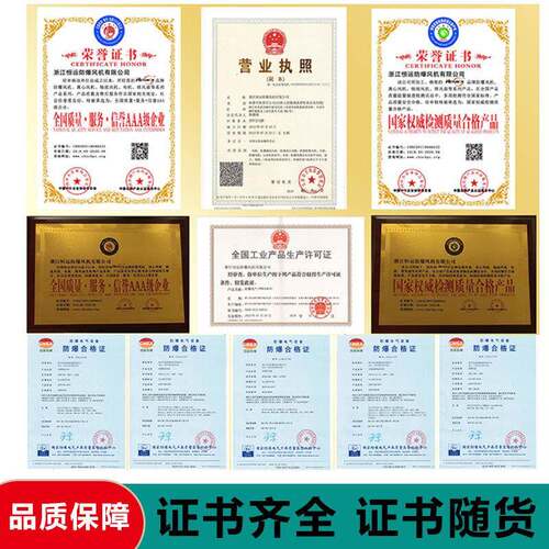 恒运FT-船3S00手提便携式排烟风机用384SHT手提式安全轴流风机220