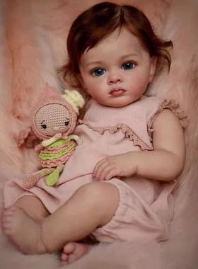 直销发XWC2204422寸再身生娃娃棉仿真婴具儿可爱长公主儿童玩套装