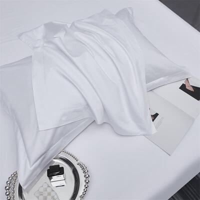 酒店床品四色件套单被套纯白布草65283宾床馆民宿上床用品