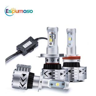 佳行胜0G8L0ED前大灯车H7H4H1190灯59006G8LED9049007亮白