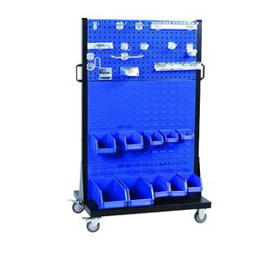 物料架工具展4架挂放板五金纳移动车收间洞洞板置物货架整示理摆