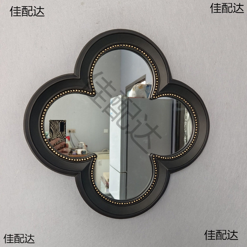 美式复古四叶浴室镜超高性价比