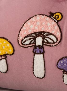 7色0F可爱儿童床头靠垫Y粉大靠卧枕公主风床上靠背F76T5H7T榻榻米