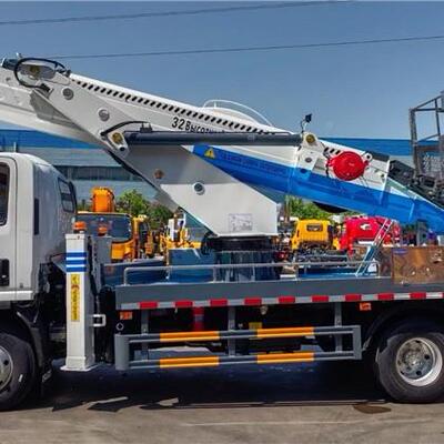 出口空高作业车DGE伸缩直高空作业车车式高臂空作业载车多少钱升