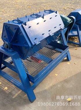 陈氏抛机械锈六铁管除YWC去毛刺光饰机倒角震动光机角滚筒研磨机