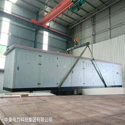 新能高源变电站欧式箱预式变电站630kvSCB11-12户外压a组合变压室