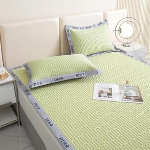 205新款软适凉感丝乳D#376757胶柔枕套迪舒娅2-绿