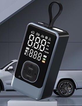 紧凑数型电便携无线汽车轮胎充式气迷你动手持式空XNW气压缩机字