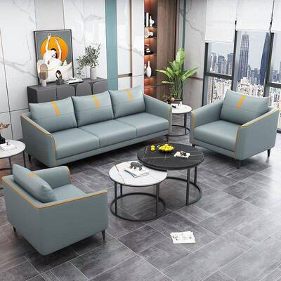 沙发办公沙发几组合休闲简约茶现代休息室小型10010660待商务接洽