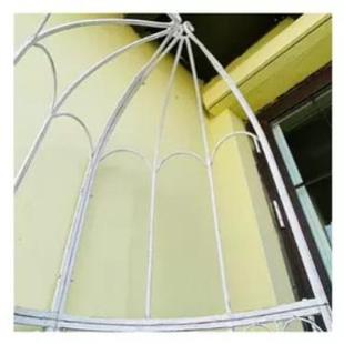 式 村复古台铁艺小鸟半圆乡座椅BJDZ2011拱门花架阳花园美庭院植物