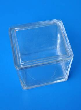 3片装方形玻璃载玻片染色IAN缸切病理片存放0缸卫实验耗宁材