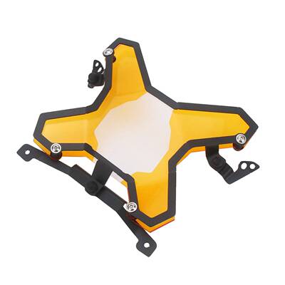 适用罩宝马R1300GSADV202保5款大灯保护罩防R1300GS护前改大灯护