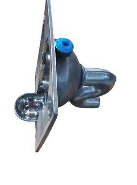 97530防4不锈钢便器蹲坑加返水弯有效臭蹲加前挡监狱景一区体便器